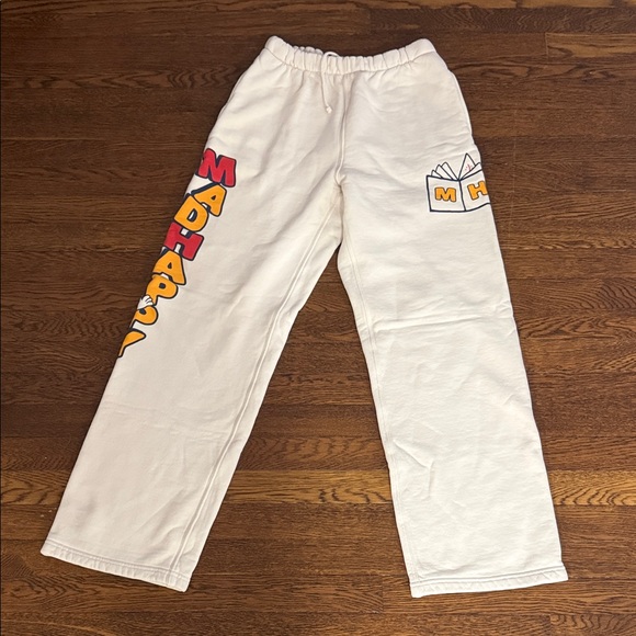 🌭Madhappy LIMITED EDITION Flare Unisex Fleece Sweatpants, Size Medium - Picture 3 of 14
